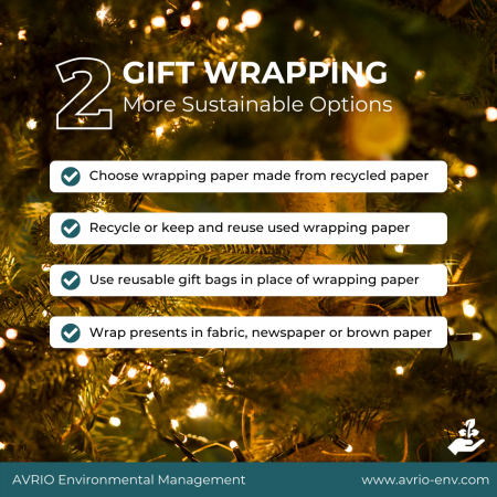 Environmentally friendly Christmas