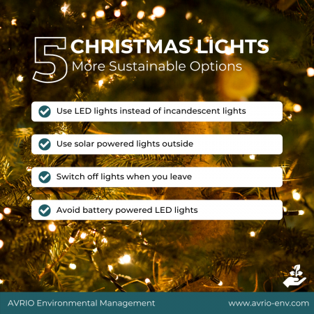 Environmentally friendly Christmas