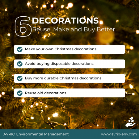 Environmentally friendly Christmas